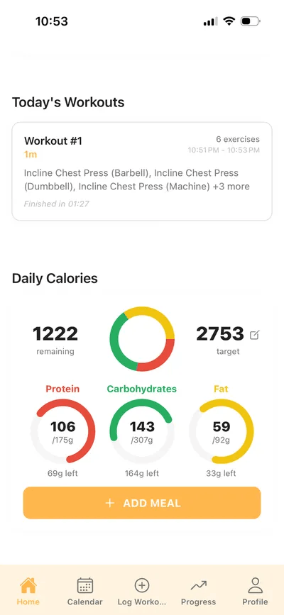 EatLift app screenshot 4