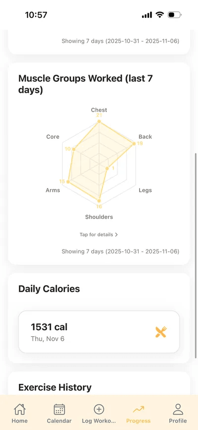 EatLift app screenshot 5