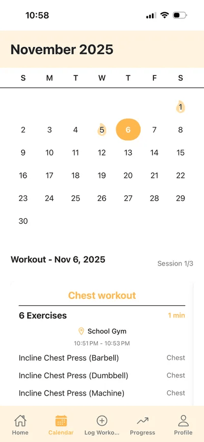 EatLift app screenshot 7